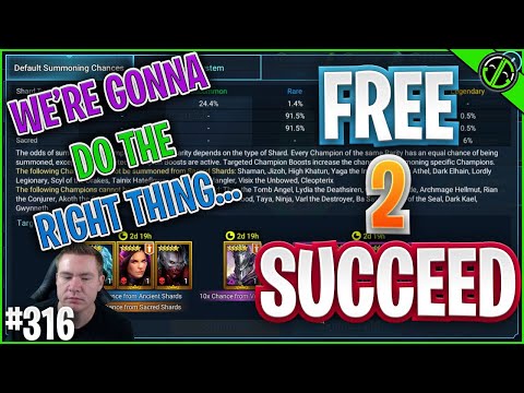 We're Only Popping A Few Shards... I MEAN IT!! | Free 2 Succeed - EPISODE 316