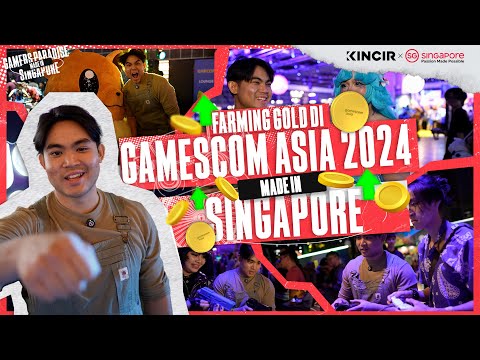 GAMESCOM ASIA 2024 EMANG SURGANYA PARA GAMERS! - KINCIR SINGAPORE VLOG #3