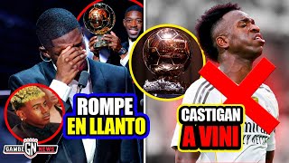Dembélé rompe en llanto y así reaccionó Lamine😨| Castigan a Vini y lo que no viste del Balón de Oro