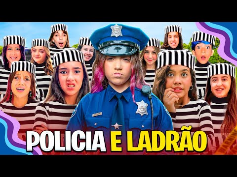 POLÍCIA E LADRÃO COM AS IRMÃS PINA, BELINHA, VALENTINA PONTES E MUITO MAIS!!!