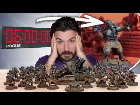 Painting a Warhammer Army in 6 Hours is as hard as it sounds...