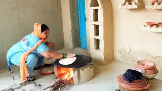Sham k khuny ma Kuch ankhua bna|sabzi Tori ki sabzi or Tawi ki rotia|sham village routine life