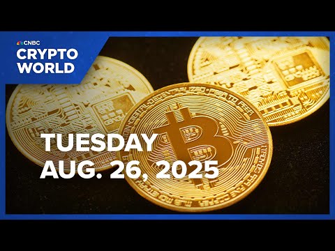 YouTube video thumbnail: Crypto Pullback Briefly Pushes Bitcoin to Lowest Level Since Early July