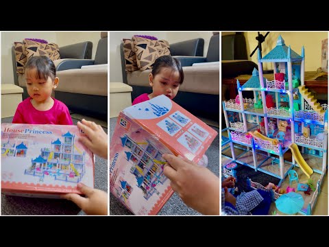 Unboxing mainan rumah rumahan princess