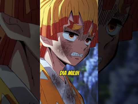 Zenitsu Meniru Teknik Naga Matahari Tanjiro Menggunakan Pernapasan Petir 😯 #shorts #demonslayer