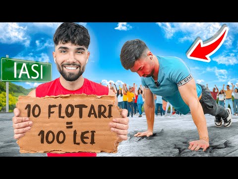 Mă Bați,Câștigi 200 LEI *Tony vs Sportivii de la Iași*