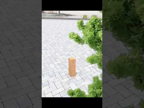 Ancient Chinese Engineering Technology Behind Wooden Structure 🤯 #shorts #3danimated