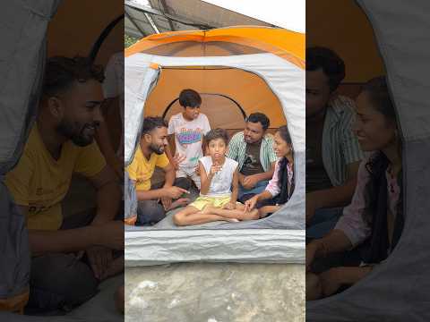 Tent House Me Chudail Aarhi hai ⛺️😱 #shorts #ytshorts #viralvideos #chudail