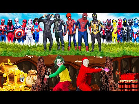Joker Escapes From Prison + SPIDER-MAN STORY