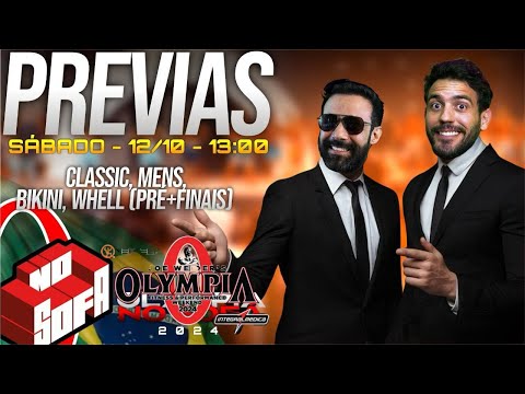 RAMON VS CBUM - MR. OLYMPIA 2024 - (Classic e Mens) SÁBADO PRÉVIAS - No Sofá #052