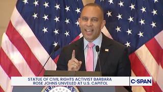 Leader Jeffries Remarks at Barbara Rose Johns Statue Unveiling
