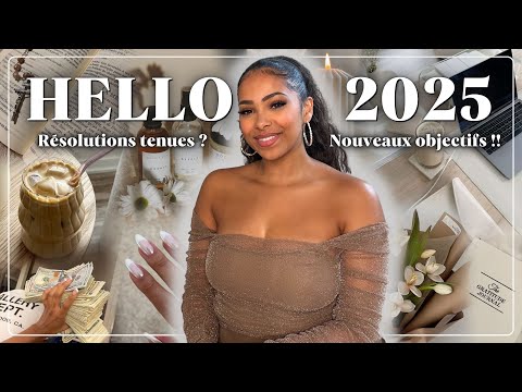 ✨ Retour sur 2024 : Ai-je tenu mes résolutions ? Mon bilan et mes Objectifs pour 2025 ! ⭐️