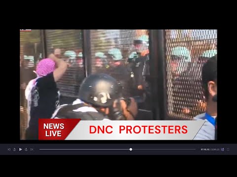 Chaos in Chicago { Protest at the DNC }