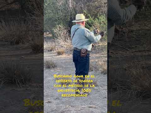 Buscando agua con vara de cobre #radiestecia #agua #pozo