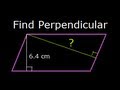 Area and Properties of Parallelograms