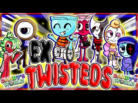 😲SE OS TWISTEDS VOLTASSEM AO NORMAL❓😱COMO SERIA❓DANDY'S WORLD❗ ocs skins #dandysworld #roblox #games