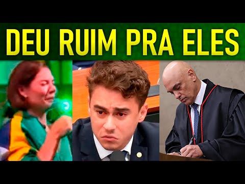lNVESTIGAÇÃO contra Nikolas e Michelle AVANÇA e Alexandre solta B0MBA!! STF manda PREPARAR CELA!!!