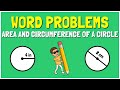 Circle Area and Circumference Problems