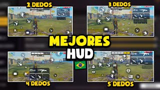 LOS MEJORES HUD BRASILEÑOS A 2,3,4 y 5 DEDOS 📲🇧🇷