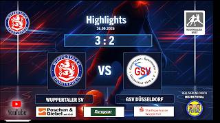 HIGHLIGHTS: Wuppertaler SV vs. GSV Düsseldorf - Futsal Regionalliga West
