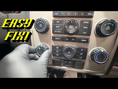 2008-2012 Ford Escape HVAC Blower Motor Not Work on All Speeds: Blower Motor Resistor Replacement