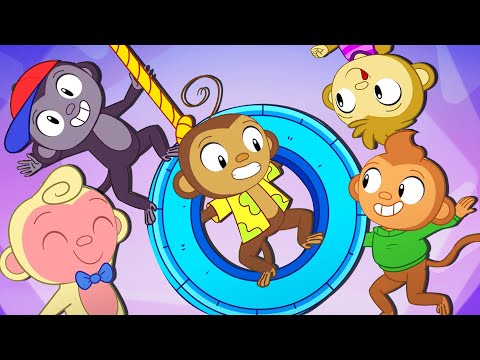 Five Little Monkeys + More Popular Kids Nursery Rhymes