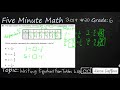 Understanding Equations from Tables
