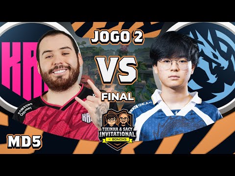 MELHORES MOMENTOS KRU vs LEVIATAN | JOGO 02 | GRANDE FINAL | MD5