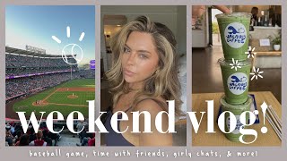 weekend vlog // girly chat // friends