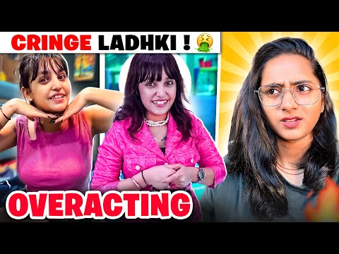 OVERACTING ki DUKAAN..!! trying to be cute soo bad 😂
