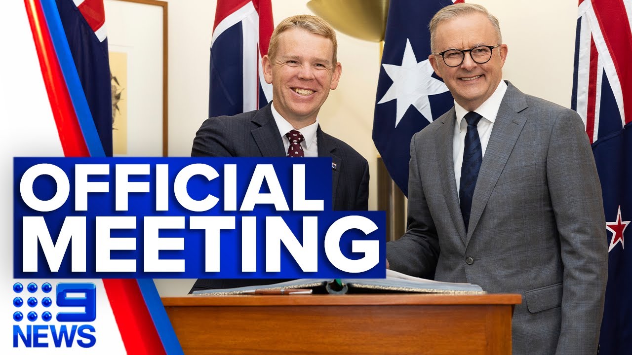 Albanse Welcomes NZ PM Chirs Hipkins to Australia