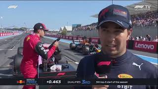 Sergio Perez Post Qualifying Interview