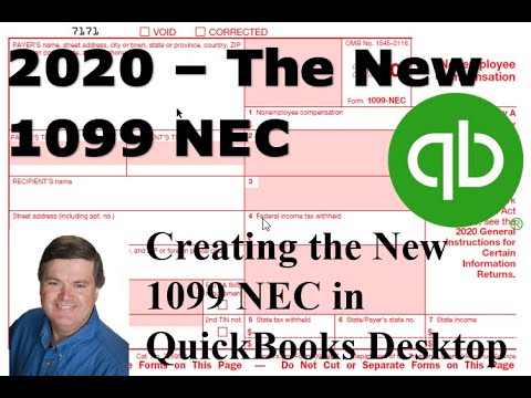 how to issue 1099 through quickbooks pro 2008