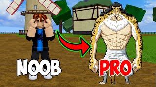 Bloxfruits Noob to Pro Using LEOPARD FRUIT