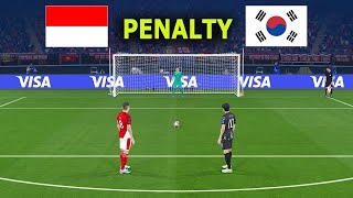 INDONESIA vs SOUTH KOREA - FINAL  | FIFA World Cup 2026 USA | Full Match All Goals | PES Gameplay