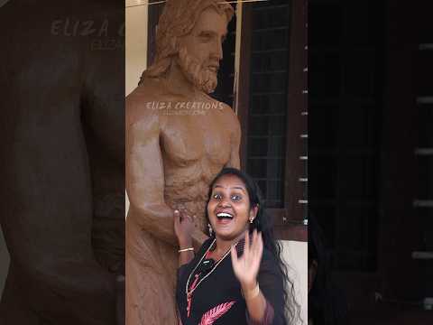 കളിമൺ ശിൽപം | Clay Modeling | Sculpture | Eliza Creations #shorts