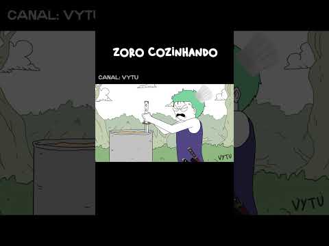 ZORO COZINHANDO - One Piece (Animação) #shorts
