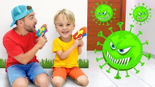 História infantil sobre vírus