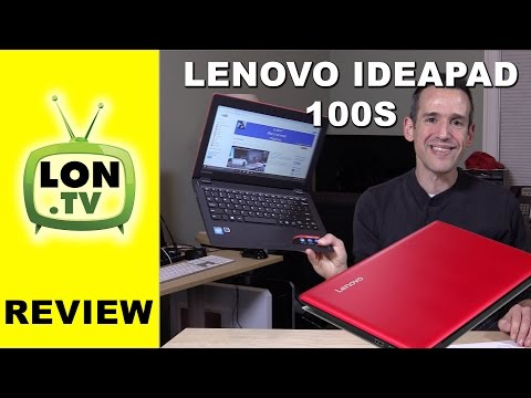 (ENGLISH) Lenovo IdeaPad 100s Full Review - Lenovo's $200 Windows Laptop - Word, Browsing, Minecraft, and More