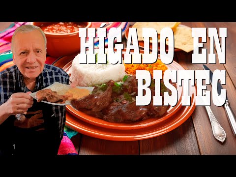 Receta de Hígado en Bistec Jugoso y Sabroso | Cómo Preparar Hígado Paso a Paso | Cocine con Tuti