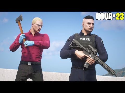 24 Hours as Serial Killer in GTA 5 RP..