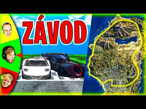 ULTIMÁTNÍ ZÁVOD PŘES CELÉ GTA, ALE S KOLEM (NE)ŠTĚSTÍ!😱 | Morry&@BoTmAnGOD&@Mode100&@hunac&Joska