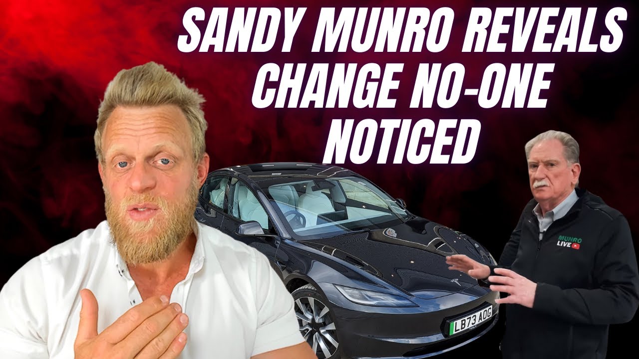 Sandy Munro reveals hidden features of the Tesla Model 3 Highland