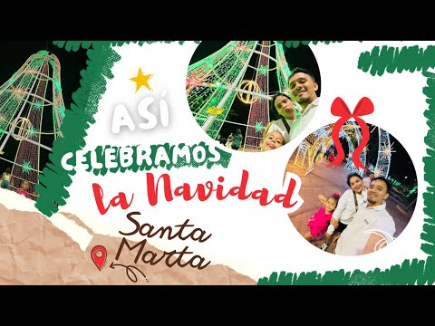 Alumbrado navideño en Santa Marta 2024 ( UNA DECEPCIÓN?