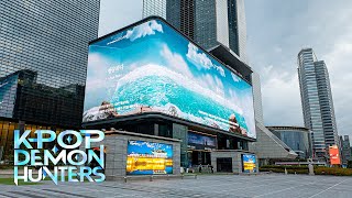 K-POP Demon Hunters | Neon Seoul Night Walk from COEX to Gangnam’s Friday Vibes