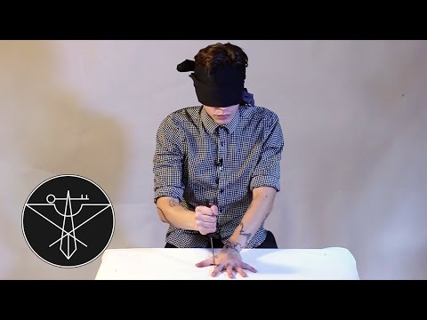 The BLINDFOLDED Knife Game Song