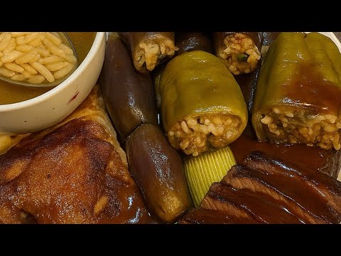 المحشي بتكاته وحركاته ريحته جابت اخر الشارع والطعم جنان