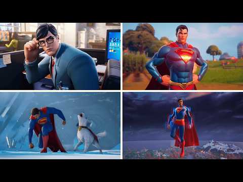 Evolution of Superman in Fortnite Storyline
