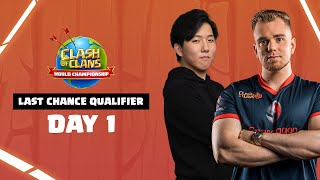 World Championship: Last Chance Qualifier | Day 1 | #ClashWorlds | Clash of Clans