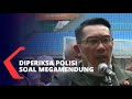 Klarifikasi Ridwan Kamil dan Kerumunan Megamendung